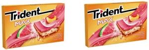 Mondelez International Trident Sugar Free Peach Watermelon Flavour ...