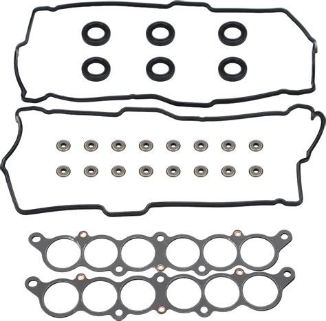 Amazon.com: ZONFANT Engine Valve Cover Gasket Set with 6 Pcs Spark Plug ...