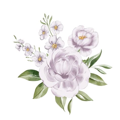 Flor branca aquarela Imagens – Download Grátis no Freepik