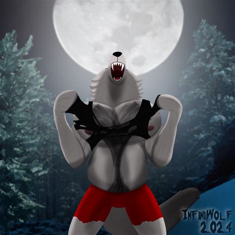 Werewolf ripping shirt meme by InfiniVid -- Fur Affinity [dot] net