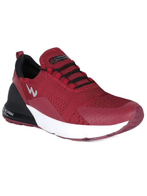 Buy Running Shoes For Men: Dragonburgundy | Campus Shoes