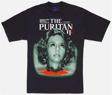 Online Ceramics x MaXXXine The Puritan II Tee – A24 Shop