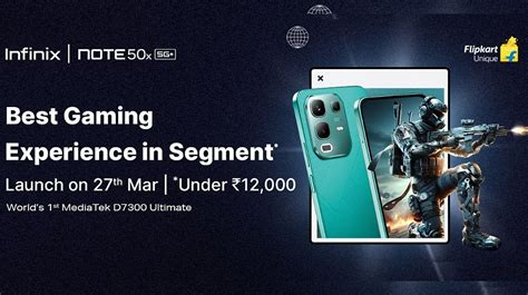 Infinix to Launch NOTE 50x 5G+ with Flagship Gaming Performance Under ₹12K
