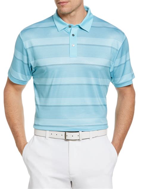 Ben Hogan Performance Men's Striped Golf Polo Shirt, Sizes S-5XL ...