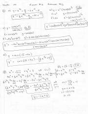 Image result for Calculus 2 Math 141 Answer Key