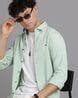 Buy Sea green Shirts for Men by VOLUME ZERO Online | Ajio.com
