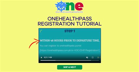 Image result for One Health Pass Tutorial