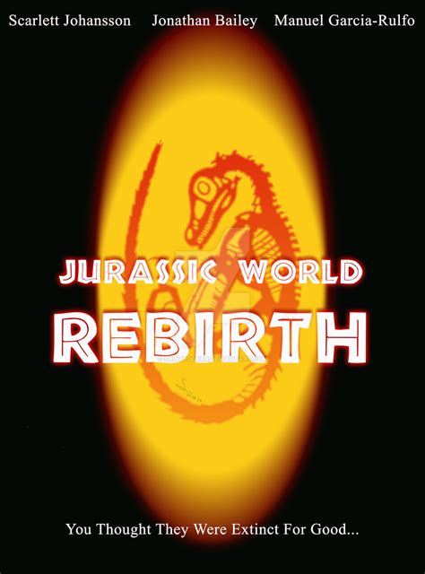 Jurassic World Rebirth Teaser poster V2 by ShinRedDear on DeviantArt
