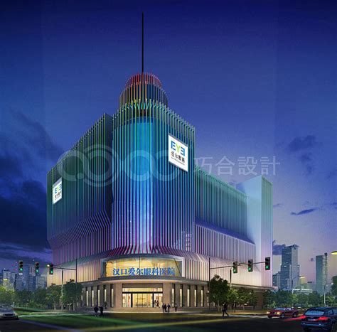 武汉汉口爱尔眼科医院设计|空间|家装设计|霍思医院设计 - 原创作品 - 站酷 (ZCOOL)