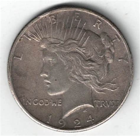 1924 Silver USA Peace Dollar | Dorset Coin Company