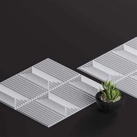 Vertical Symmetric PVC Panel – Myindianthings