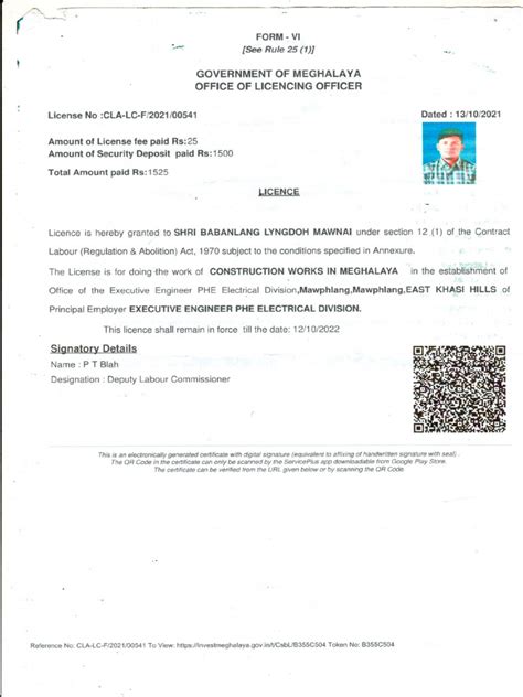 Image result for Labour Contractor Licence