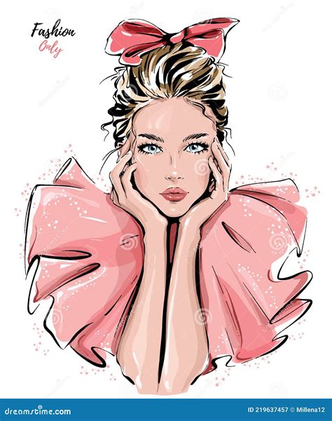 Pretty Fashion Girl Stock Illustrations – 147,297 Pretty Fashion Girl ...