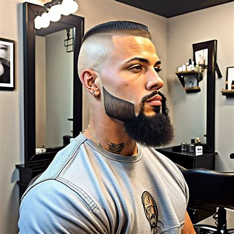 15 Buzz Cut with Beard Styles to Inspire Your Next Look - Burst of Style