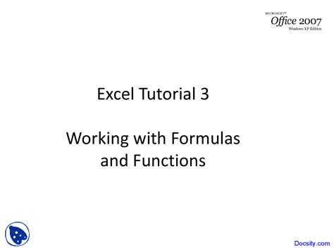 Excel Formulas Lesson 的图像结果