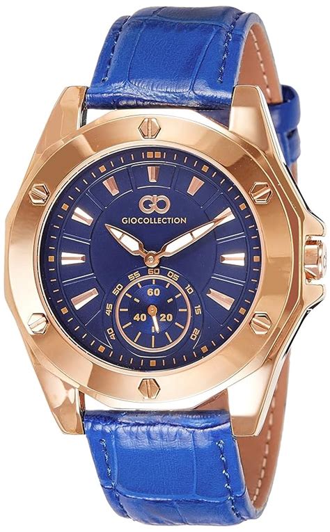 Gio Collection Analog Multifunction Men's Watch - G1003-03 (Blue Dial ...