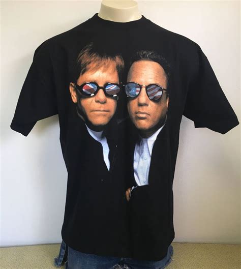 ELTON JOHN Billy Joel Shirt 1994 90s Tour Tshirt Vintage Summer 94 ...