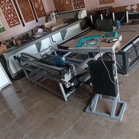 Jual mesin CNC Laser co2 40W area kerja 122x122 tanpa meja (Pelunasan ...