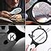 ZIVIK Magnifying Glass with 3 Led Light 3X & 45X Big Size Zoom Lenses ...