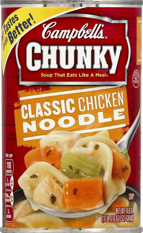 Campbell’s Chunky Chicken Noodle Soup 18.6 oz. | Starfish Market