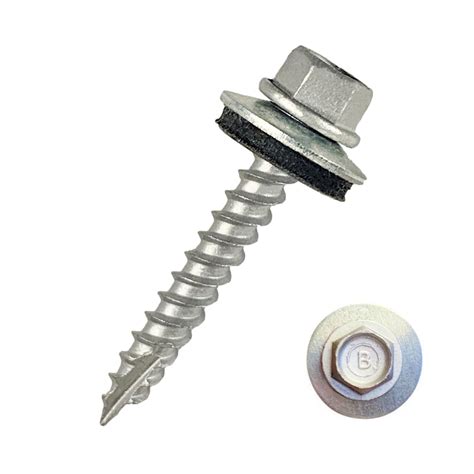 EAGLE 1 Metal Roofing Screws - Hex Washer Head, Self Starting/Self ...