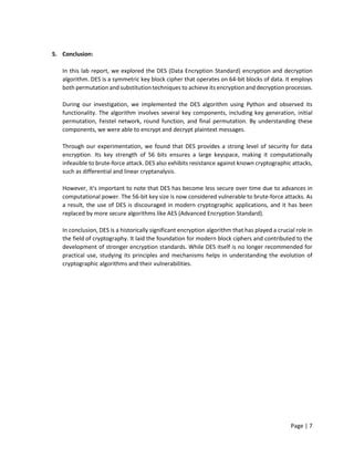 Des Encryption Work Flow Using Li and RI 的图像结果