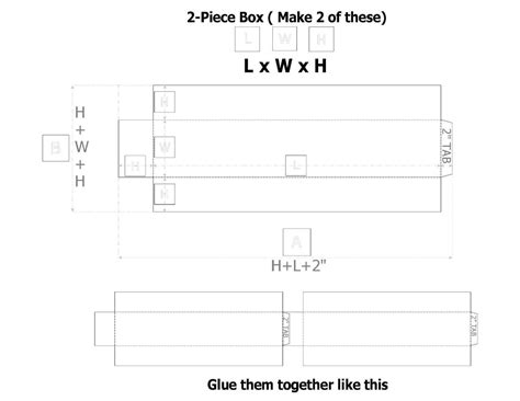 Image result for Cardboard Box Layout