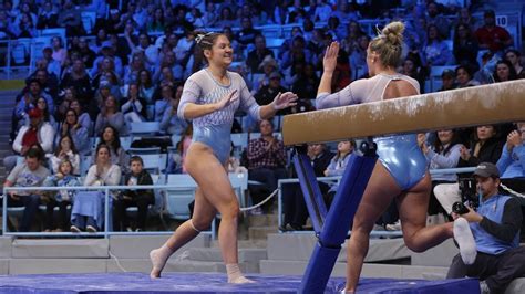 UNC Gymnastics vs. Pitt, Carmichael Arena, Chapel Hill, February 16 ...