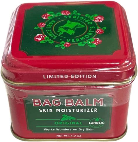 Bag Balm Ointment for Chapped and Severely Cracked Skin - 4 Ounce Tins ...
