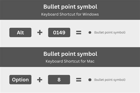 Image result for Bullet Point Symbol ASCII-Code