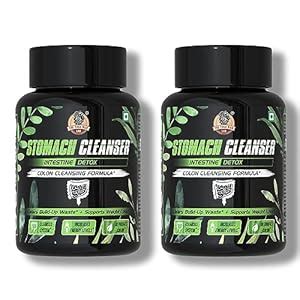 The Yoga Man Lab Stomach Cleanser Intestine Cleanse Capsule Natural ...
