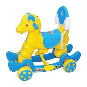eHomeKart Rocking Horse Ride On for Kids - Murphy Super 2-in-1 Musical ...