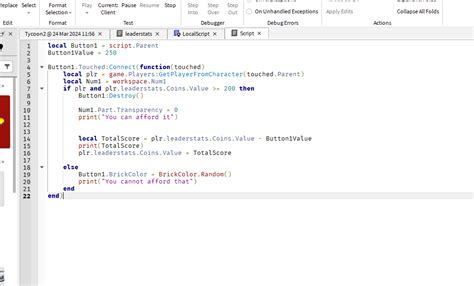 Image result for Roblox GUI Button Click Script for Gems