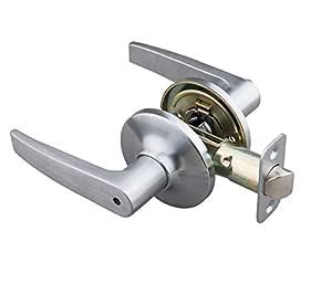 EZ-FLO 57848 Privacy Lever Handle for Bedroom and Bathroom Doors ...