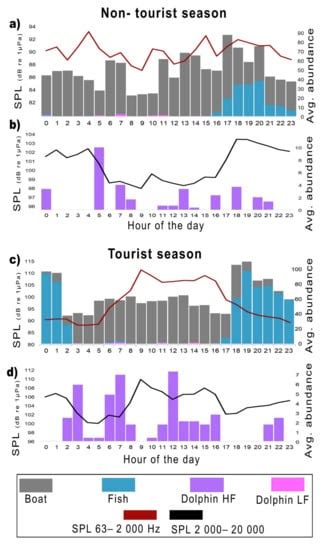 A Fish and Dolphin Biophony in the Boat Noise-Dominated Soundscape of ...