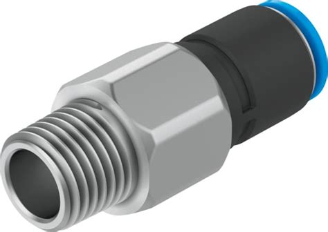 QSR-1/8-8 Festo | Festo QSR PBT Pneumatic Rotary Union, R 1/8 Male ...