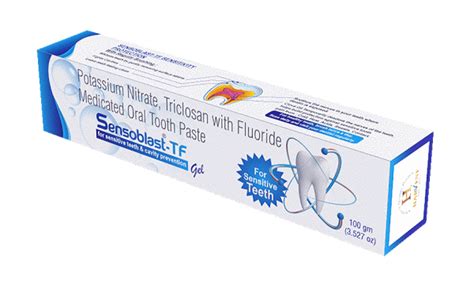 sensoblast tf gel for sensitive teeth cavity prevention
