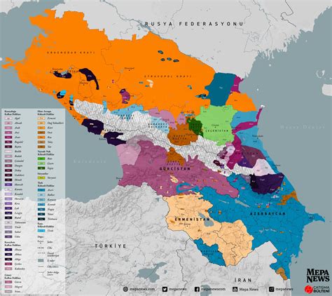 Ethnic Map of the Caucasus | Pakistan Defence