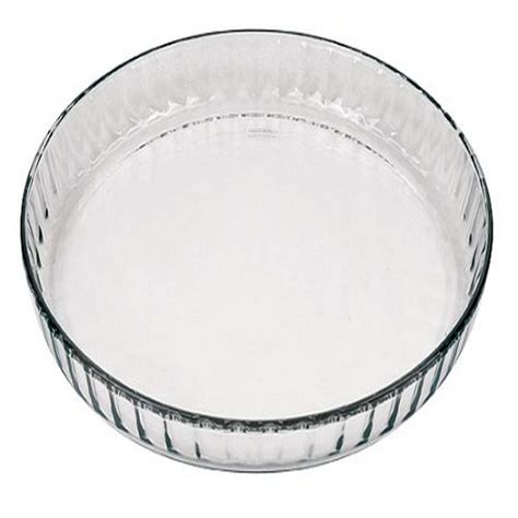 Buy Marinex Glass Fluted Flan or Quiche Dish, 10-1/2-Inch Online at Low ...