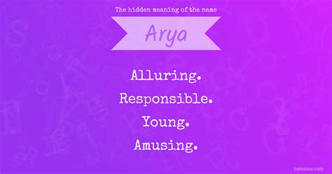 The hidden meaning of the name Arya | Namious