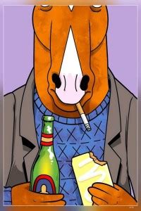Bojack Horseman (Animated TV Series) Matte Finish Poster Paper Print ...