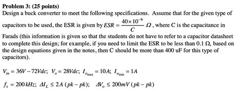 Design and Simulation of Buck Converter Problem Questions 的图像结果