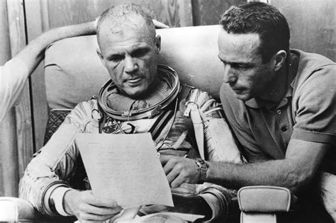 John Glenn Orbits The Earth
