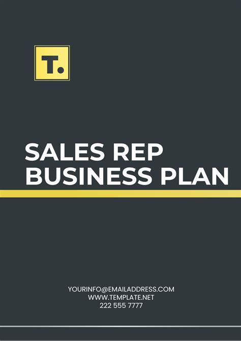 Sales Rep Business Plan Template 的图像结果