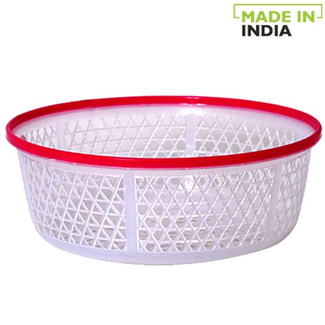 Buy Princeware Two Tone Plastic Bowl/ Fruits & Vegetable Basket - No. 3 ...
