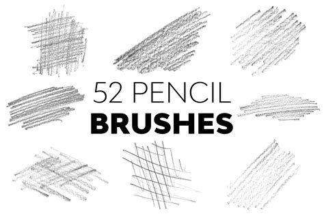 Pencil Brushes – MasterBundles