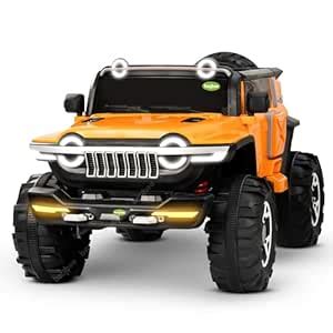 Buy Baybee Hulk 4x4 Battery Operated Jeep for Kids, Ride on Toy Baby ...