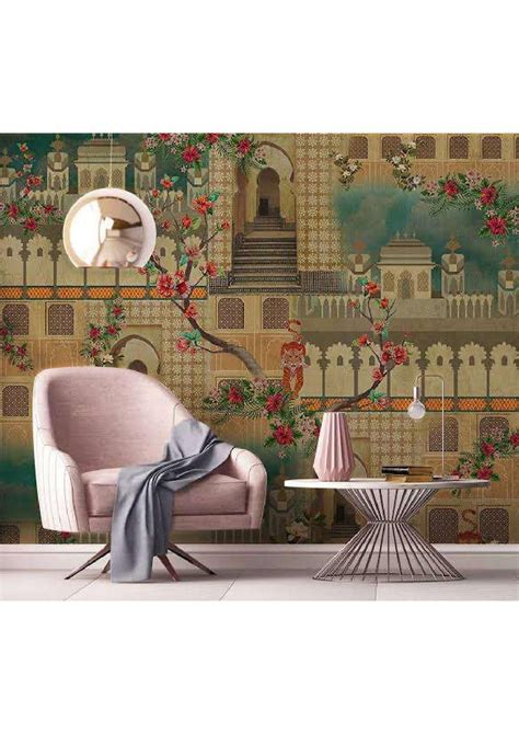 Palace Pattern Wallpaper – Myindianthings