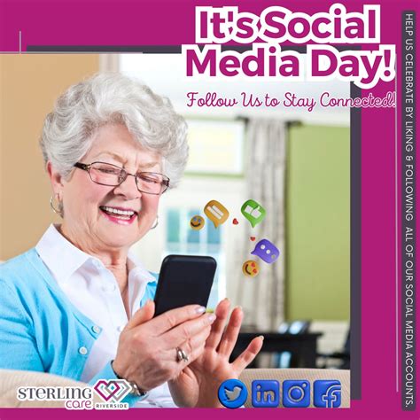 #socialmediaday | Sterling Care Riverside