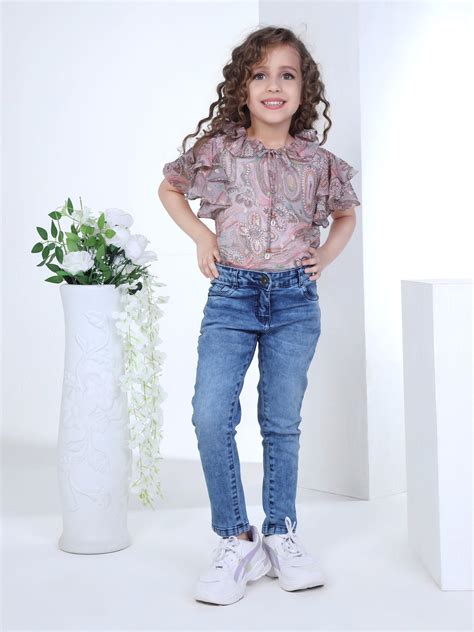 Girls Denim Pants 17133 – Peppermint